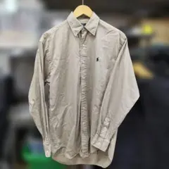 Ralph Lauren Blake メンズ ベージュ長袖シャツ　Sサイズ