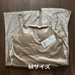 Bob シアーベロアカップ付きキャミワンピース