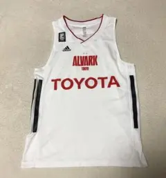 adidas アルバルク東京ユニフォーム ホワイト　サイズOのサムネイル