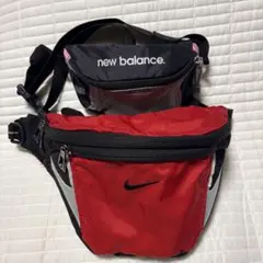 NIKE / NEW balanceウエストポーチ2点セット