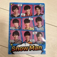 snowman クリアファイル 会報 5点セット