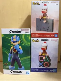 【新品未開封】ロックマンエグゼ & サルゲッチュ フィギュアセットのサムネイル