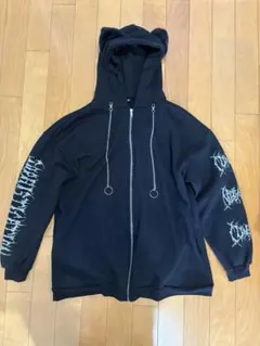 CIVARIZE/シヴァーライズ』スタッズテープスカルジップパーカー - メルカリ