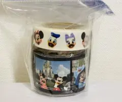 新品 ディズニー ミッキー ミニー ドナルド 実写 アメフロ マスキングテープのサムネイル