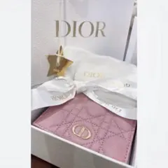 Dior Caro ウォレット　ピンクのサムネイル