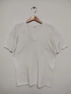 986 80s USA製 フルーツオブザルーム 無地 シングルステッチ Tシャツ