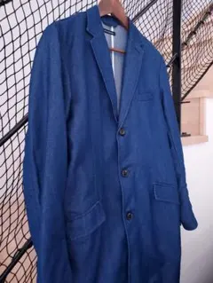 【美品】 URBAN RESEARCH チェスターコート ジャケット インディゴ