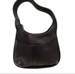 COACH レザー ショルダーバッグ ブラック
