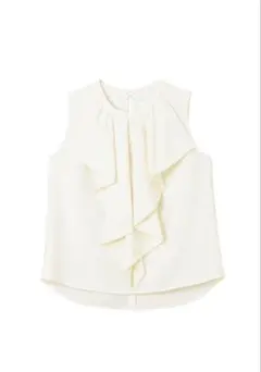 herlipto Frill Knit Cardigan white - メルカリ