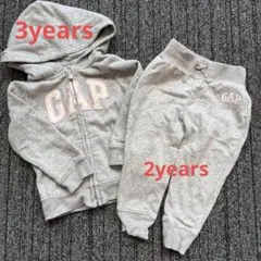 【GAP baby】パーカー＆スウェットパンツ セット　美品　裏起毛