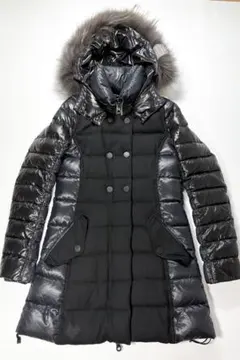 DUVETICA デュベティカ ダウンコート ファー付 38 切替 異素材