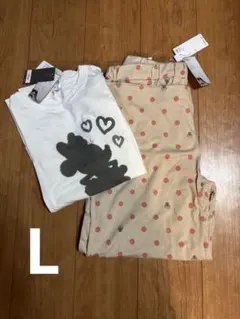 （新品未使用）Disney ミニーちゃんパジャマ 上下セットのサムネイル