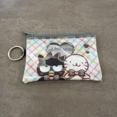 リング付きポーチ ZIPPER BAG バッドばつ丸 산리오