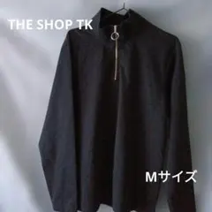 THE SHOP TK ハーフジップ プルオーバー ブラック Mのサムネイル