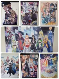 SAO ソードアート・オンライン B2タペストリー7本セット - メルカリ