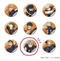 『劇場版ハイキュー!!』CANバッジ ゴミ捨て​場の​決戦 Vol.2 【菅原】