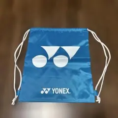 YONEX ロゴ入りナイロンバッグ 青 マルチケース