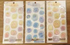 新品ちいかわ メルティシュシュ シーリングスタンプ風シール 2種　計3つセット