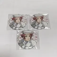 ブルーロック　糸師冴　マット缶バッジ　Blue military