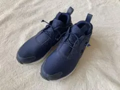 Reebok☆リーボック　ネイビー スリッポン スニーカー　25㎝