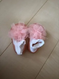 attipas フラワー装飾 ベビーシューズ