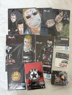 一番くじ クローズ&WORST F賞、G賞、H賞、I賞9点セット