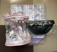 サンリオ キャラクター・クロミ・ハローキティ バッグ3点セット