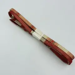 佐賀錦✨帯締め 赤 金 2本セット