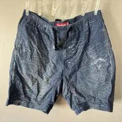 Supreme ネイビー ショートパンツ Lサイズ - メルカリ