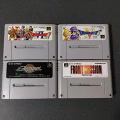 スーパーファミコンソフト RPG4本セット 清掃・動作確認済み