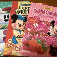 ミッキーマウス クリアファイル セット
