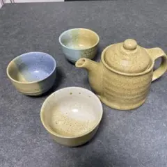 ティーポット　急須　湯呑み　陶器