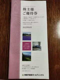 東京不動産ホールディングス 株主優待券 ホテルハーヴェスト スポーツ優待券