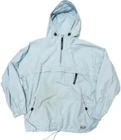 L.L.Bean アノラックパーカー 希少 90sアイスブルー　リフレクター