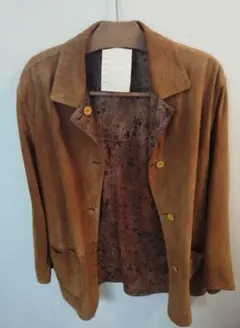 当時770000円激レア70年代〜80年代 皮　スエード　ジャケット Mサイズ