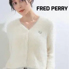 【美品】FRED PERRY　Ray BEAMS別注 シャギー カーデ
