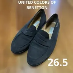 UNITED COLORS OF BENETTON ローファー スエードのサムネイル