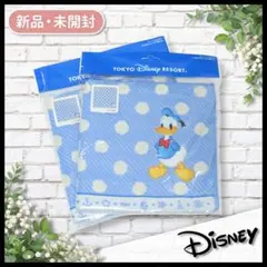 【Disney】ドナルド ウォッシュタオル 2枚セット《34×35》水玉 マリンのサムネイル