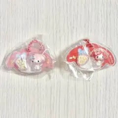 サンリオキャラクターズ パッケージチャーム＆チョコボーロ マイメロディ 2種