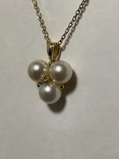 ミキモト　希少サイズMIKIMOTO ベビーパール　ネックレス　チョーカーK18 ミキモト 希少サイズMIKIMOTO ベビーパール ネックレス チョーカーK18