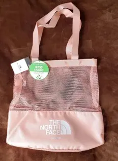【新品】ノースフェイス　メッシュ　トートバッグ　ピンク　韓国