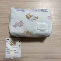 完売品★公式 gelato pique×ダッフィーフレンズ コラボポーチ