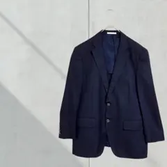 T414【エドワード】スーツジャケット　ネイビー　メンズ　フォーマル　ビジネス