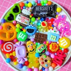 A997-デコパーツ　まとめ売り　お菓子系