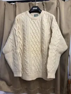 Freak's Store フィッシャーマンセーター　オーバーサイズ　アイボリーのサムネイル