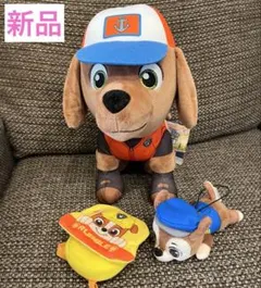 【新品】パウ・パトロール　ビッグトラックBIGぬいぐるみ　ズーマ