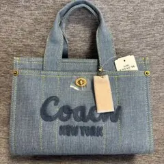 COACH コーチ トートバッグ デニム CR659 2WAY