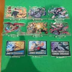 アクリルスタンドセット 　僕のヒーローアカデミア　ヒーローキャラクター