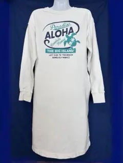 Hula LaniHAWAII ロゴトレーナー　ロングワンピースのサムネイル