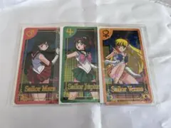 セーラームーンストア8周年 コレクションカード マーズ ジュピター ヴィーナス